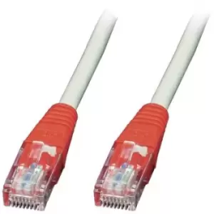 Image of LINDY 48139 RJ45 Network cable, patch cable CAT 6 U/UTP 3m Grey