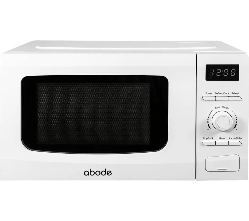 Image of ABODE AMD2002-M Compact Solo Microwave - White 5056233835402