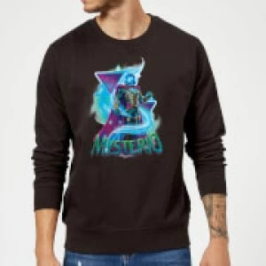 Image of Spider-Man Far From Home Mysterio Energy Triangles Sweatshirt - Black - 5XL