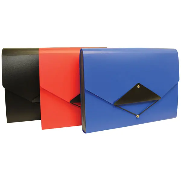 Image of Cathedral Expanding File 13 pocket Triangle Flap Red - EXPTFRD EXPTFRD