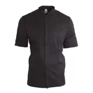 Image of Le Chef Unisex ThermoCool Chefs Prep Jacket (XS) (Black)
