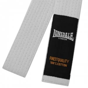 Image of Lonsdale Martial Arts Belt - White