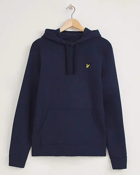 Image of Lyle & Scott Lyle & Scott Classic Pullover Hoodie Navy Male M40 EV42101