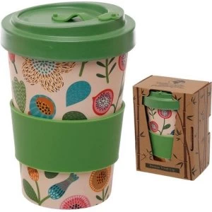Image of Autumn Falls Reusable Screw Top Bamboo Composite Travel Mug