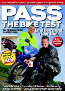 Image of Pass the Bike Test and Be a Great Rider Too by Sean Hayes Paperback