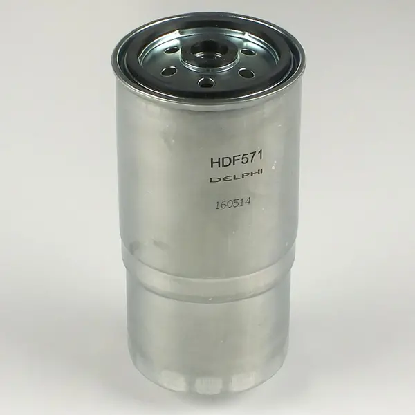 Image of DELPHI Fuel Filter Spin-on Filter HDF571 FIAT,PEUGEOT,CITRON,PUNTO (188),DUCATO Pritsche/Fahrgestell (230),DUCATO Kasten (244),DUCATO Bus (230)