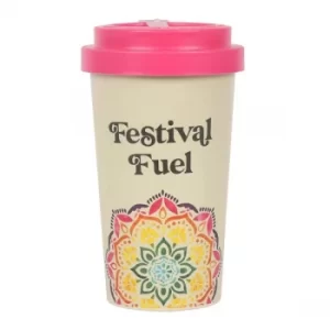 Image of Festival Fuel Bamboo Mug with Sleeve