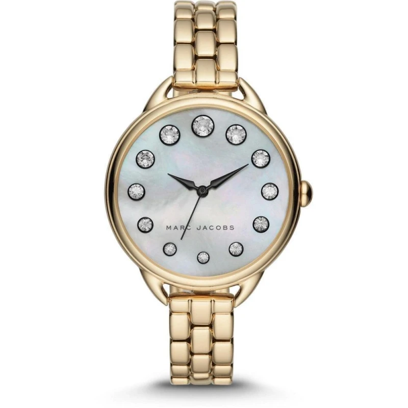 Image of Marc Jacobs MJ3509 Betty White Mother Pearl Dial Ladies Watch UK Seller Warranty