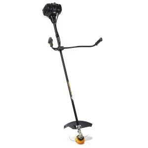 Image of McCulloch 33cc 43cm (17") Straight Shaft Cow Horn Handled Petrol Brushcutter