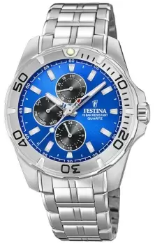 Image of Festina F20445/4 Mens Multi-Function With Steel Watch