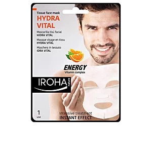 Image of MEN TISSUE FACE MASK hydra vital vitamin C 1 use