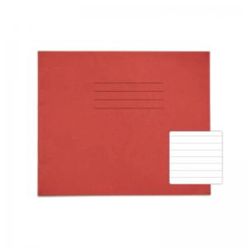 Image of RHINO 138 x 165 Exercise Book 24 Pages 12 Leaf Red 11mm Lined VTSRVEX0321566