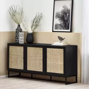 Image of Julian Bowen Padstow Sideboard Black