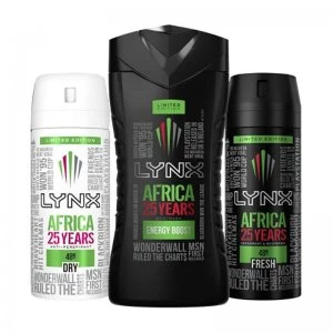 Image of LYNX Africa 25 Year Wash Bag Gift Set