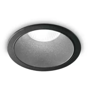 Image of Ideal Lux Game - LED 1 Light Recessed Spotlight Black