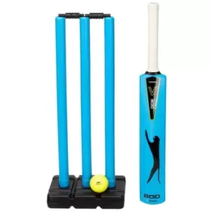 Image of Slazenger V800 Bat Ball and Wicket Set - Blue