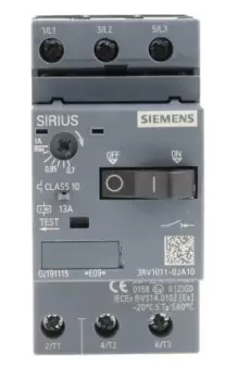 Image of Siemens 0.7 1 A Sirius Innovation Motor Protection Circuit Breaker
