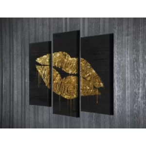 Image of UC87 Multicolor Decorative Canvas Painting (3 Pieces)
