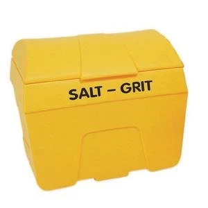 Image of Winter Lockable Salt and Grit Bin Yellow 400 Litre No Hopper 317074