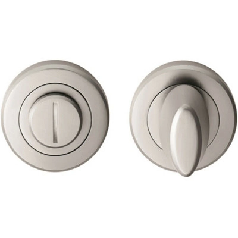 Image of Loops Thumbturn Lock and Release Handle Beveled Edge Concealed Fix Satin Chrome Multi unisex