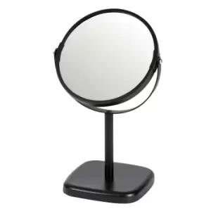 Image of Showerdrape Capri 2X Magnification Double Sided Vanity Table Mirror - Black