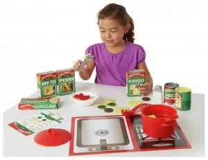 Image of Melissa Doug Prepare Serve Pasta Set.