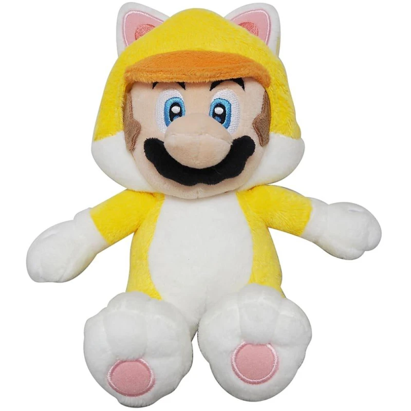 Image of Super Mario Cat Mario - Small Plush - Multi Multi One Size