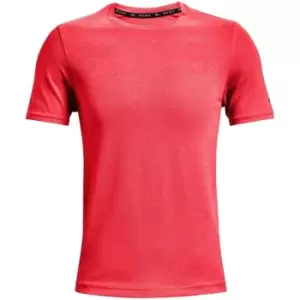 Image of Under Armour Armour Rush Seamless Novelty T Shirt Mens - Pink