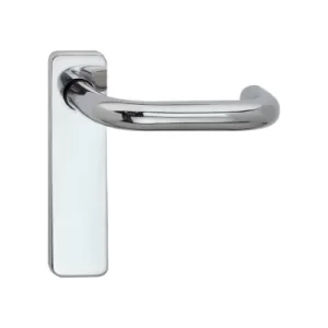 Image of Stainless Steel Round Bar Lever Euro Profile Pk-2