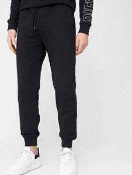 Image of Diesel Large Logo Lounge Joggers - Black