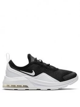 Image of Nike Air Max Motion 2 Childrens Trainers - Black/White, Size 2