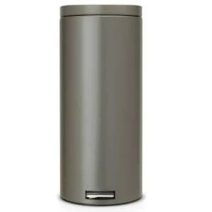 Image of Brabantia 30L Classic Pedal Bin - Platinum