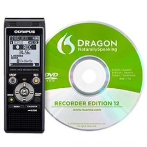 Image of Olympus Ws-853 8GB Digital Notetaker With Dns12 Speech Recognitions