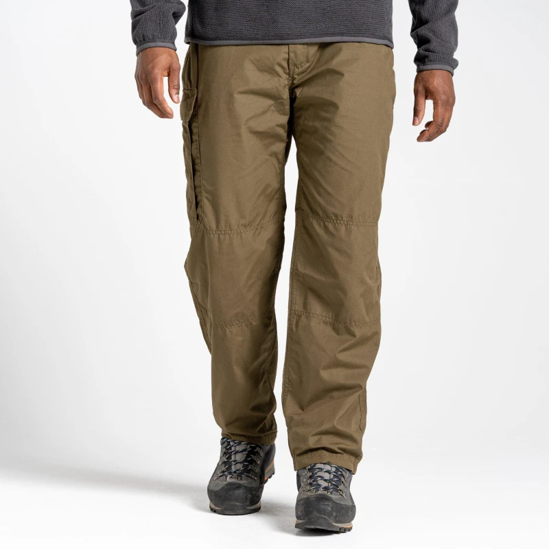 Image of Craghoppers 'Kiwi Classic' Regular Fit Hiking Trousers Khaki