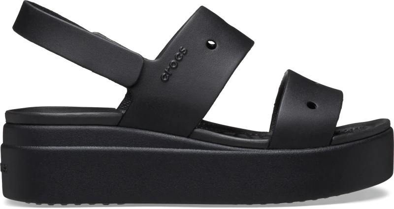 Image of Crocs Women Brooklyn 4U Sandals Black 4
