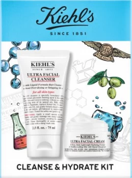 Image of Kiehl's Cleanse & Hydrate Gift Set