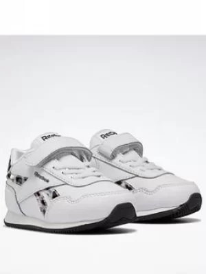 Image of Reebok Royal Classic Jogger 3 Shoes, White/Black, Size 8