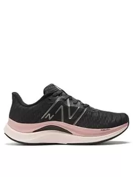Image of New Balance Womens Running Fuelcell Propel V4 Trainers - Black, Size 5, Women