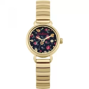 Image of Ladies Cath Kidston Little Flower Buds Gold Expander Watch