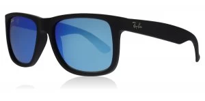 Image of Ray-Ban Justin Sunglasses Matte Black 622/55 51mm