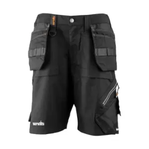 Image of Scruffs Tradeflex Black Shorts, Size 10