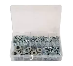 Image of Assorted Form A Flat Washers Box Qty 800 Connect 31862