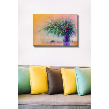 Image of Kanvas Tablo (50 x 70) - 54 Multicolor Decorative Canvas Painting