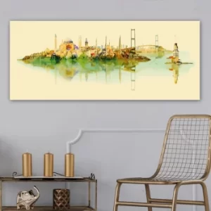 Image of YTY271606961_50120 Multicolor Decorative Canvas Painting