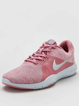 Image of Nike Flex Trainer 8 Pink Silver PinkSilver Size 5 Women
