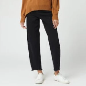 Image of Whistles Womens High Waist Barrel Leg Jean - Black - W 32