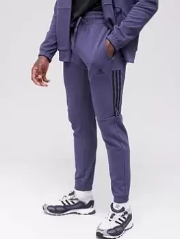 Image of adidas Train Motion Pack Doubleknit Open Joggers - Navy, Size L, Men