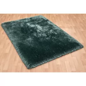 Image of Asiatic - Plush Petrol 120cm x 170cm Rectangle - Green