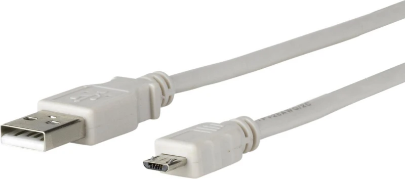 Image of Microconnect USBABMICRO3G USB cable USB 2.0 3m USB A Micro-USB B Grey