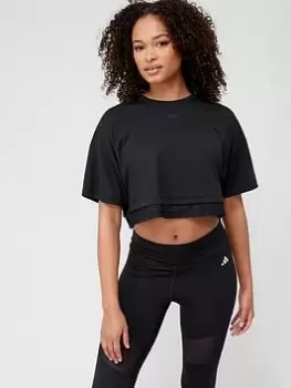 Image of adidas Dance Ls T-Shirt, Black Size M Women